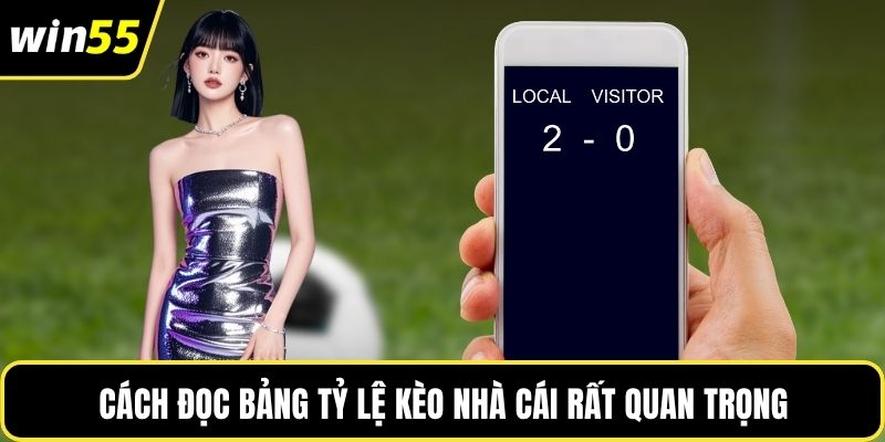 Cách đọc bảng tỷ lệ kèo nhà cái rất quan trọng