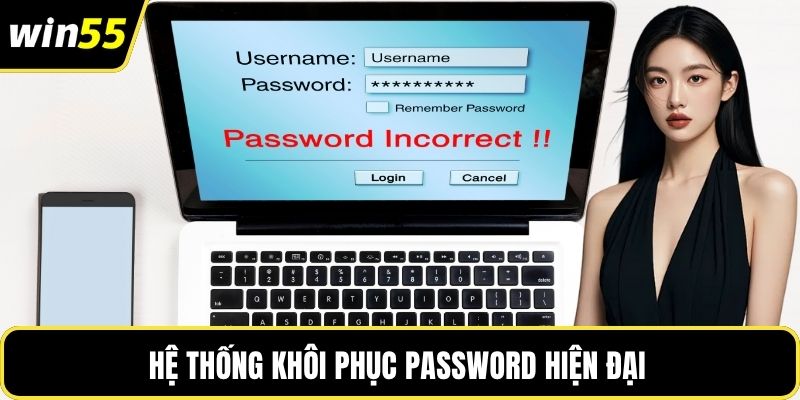 Hệ thống khôi phục password hiện đại 