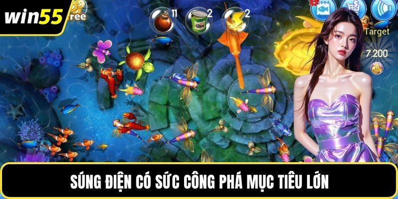 Súng điện có sức công phá mục tiêu lớn